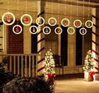 Bulk Christmas Window Hanging Lights Ornaments 118 Ft LED Curtain Lights  Toys USB Powered String Lights with Smart Remote Control for Xmas Party  Decor ...