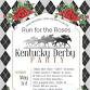 Run for the roses, Kentucky Derby party
