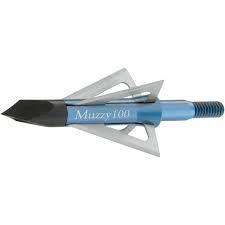 The faster flight speed and heavier grain will combine. 4 Blade Screw In 6 Pack Muzzy Broadheads