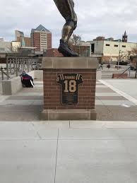 Twitter reacts to hof bust! Peyton Manning Statue Picture Of Peyton Manning Statue Indianapolis Tripadvisor