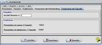 (3) variation und kombination die anzahl der möglichen versuchsausgänge beim zufälligen ziehen von k elementen aus n möglichen beträgt jeweils: Kombinatorik Permutation Variation Kombination Rechner
