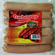 Saus olesilah dengan bumbu barbeque secara merata. Sosis Bakar Daging Ayam Ukuran Jumbo Big Gebooy Rasa Black Pepper Kemasan 500gr Isi 6 Pcs Shopee Indonesia