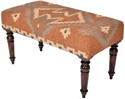 I do think you have a lot of dark though, so i might mix in something. Homescapes Upholstered Kilim Bench Footstool Or Rectangular Coffee Table Red Handmade Solid Wood Frame With Traditional Hand Woven Wool Rug Cover Amazon Co Uk Home Kitchen