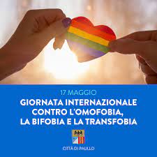 Le volontarie e i volontari. 17 Maggio Giornata Internazionale Contro L Omofobia La Bifobia E La Transfobia Comune Di Paullo