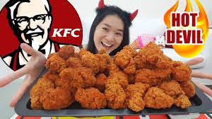 Kfc are the second largest restaurant chain in the world, serving a variable feast of their 'secret recipe' kentucky fried chicken. That Should Be Me Video Kfc Mukbang Meaning Kfc Hot Devil Drumlets Creamy Cheese Tarts Mukbang Eating Show