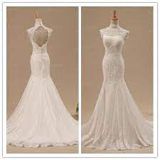 Custom Lace Wedding Dress Open Back Bridal Gown By Sweetydress 239 00 Wedding Dresses Wedding Dresses Lace Mermaid Prom Dresses Lace