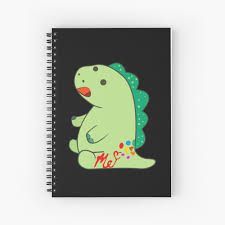 Moriah Elizabeth Pickle The Dinosaur Hardcover Journal By Ilyasmimouni Redbubble How to draw pickle the dinosaur moriah elizabeth shuxi: redbubble