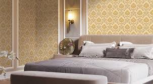 Pilih desain atau motif yang sederhana jika anda ingin menempelkan wallpaper ke seluruh ruangan. Dinding Kamar Tidur Kecil Tapetenfarbung 1000x550 Wallpapertip