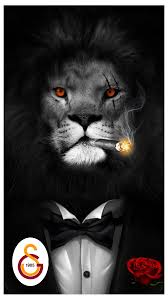 Galatasaray Duvar Kagitlari Gs Wallpaper Cuteanimalstodraw Aslan Dovmesi Kurklu Sanat Dijital Boyama