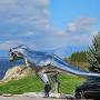 Profile Picture of Her name is Alice: Long-awaited giant metal T-Rex art installation arrives ... (@castanet.net) on Google