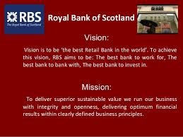 Royal Bank Of Scotland Vision