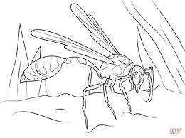 Free printable wasp coloring page for kids to download, the super hero squad show coloring pages Wasp Coloring Pages Kidsuki