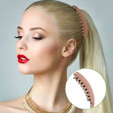 8 Pieces 5.3 Inch Large Banana Clips Big Banana Hair Clips Nonslip Clincher  Combs Banana Combs Strong Hold Ponytail Holder Clip Matte Hair Clips for  Women and Girls (Fresh Color) : Buy