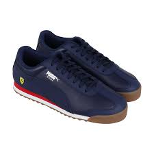 The perfect encounter between timeless elegance and leading edge technology, for a unique driving experience. Puma Mens Scuderia Ferrari Roma Sneakers Shoes Tanga