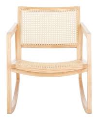 At Once Soothing And Sophisticated This Perth Rocking Chair Brings Coastal Cool Comfort To Any Interior In 2021 Rattan Rocking Chair Cane Rocking Chair Rocking Chair