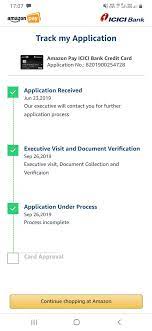 Credit card bill payment on amazon is applicable for all major banks. Amazon Help On Twitter I Get Your Issue About The Application Status For Amazon Pay Icic Bank Credit Card Please Note Your Application For Issuance Of Amazon Pay Icici Bank Credit Card