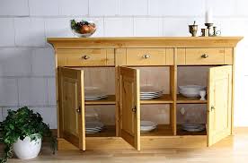 Bettenlager 2 türig kiefer natur lackiert. Sideboard 143x85x45cm Bergen Kiefer Massiv Gelaugt Geolt Casade Mobila