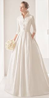 Silk Damask Shirtwaist Style Wedding Dress No Designer Attribution With The Image Trendy Wedding Dresses Wedding Dresses Winter Wedding Dress