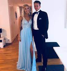 Faviana S10041 In 2020 Baby Blue Prom Dresses Light Blue Prom Dress Prom Dresses Blue