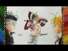 Beginning of the fight between meliodas and his brothers. Nanatsu No Taizai Keren
