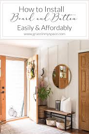 27 rustic wall decor ideas to turn shabby into fabulous. How To Install Board And Batten As An Accent Wall Grace In My Space