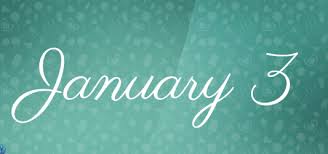 If your Birthday is January 3 and your Zodiac Sign is Capricorn Birthday Persona Profile People born specifically on the 3rd of January are very persistent in the pursuit of the things