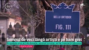 Slujba de înmormântare va avea loc sâmbătă, de la ora 12,00, la biserica sfântul gheorghe nou, iar înmormântarea va fi tot sâmbătă, la ora 14,00, pe aleea artiştilor de la cimitirul bellu. O Afacere Se Naste In Cimitirul Bellu Pe Aleea Artisilor Dezgropa MorÅ£ii Pentru A Vinde Locuri De Veci LangÄƒ Ion DolÄƒnescu Video Antena 1