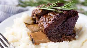 Mix in tomato sauce, barbeque sauce, and beef broth; How To Make Slow Cooker Beef Short Ribs Youtube