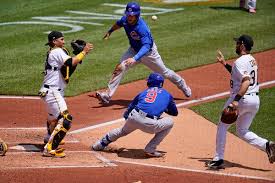 — cubs live (@cubs_live) july 30, 2021 javy baez to the mets. Javier Baez And Cubs Baffle Pirates Infielders In Wild Play The New York Times