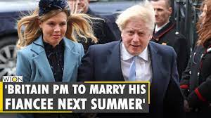 Sign in and be the first to comment. Report Uk Pm Boris Johnson And His Fiancee Carrie Symonds Next Summer Britain Pm Wedding News Youtube