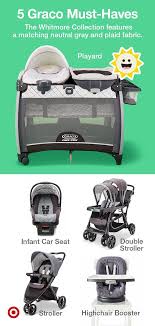 Create A Coordinated Look When Baby Arrives With The Graco Whitmore Collection It Includes A Matching Pack N Play Infant Car Seat Stroller More