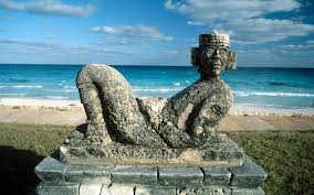 Save this image and use as wallpaper on you computer. Chac Mool Cancun Mexico Android Wallpapers