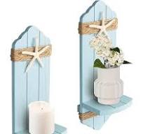 Amazon.com: Candelabros de pared con diseño de estrella de ...