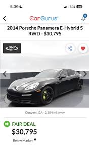 Why is the Panamera e hybrid so cheap? Is it really that high ...