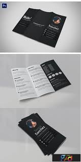 Tri Fold Resume Brochure 3526953 Freepsdvn Trifold Brochure Design Brochure Design Graphic Design Jobs