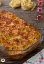 ♡ in cucina non si butta nulla ♡. Tagliatelle Al Forno In Bianco Senza Besciamella Anche Bimby Ricette Bimby