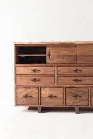 Office Credenza In Walnut Etsy In 2020 Mid Mod Furniture Arts And Crafts Furniture Woodworking Inspiration