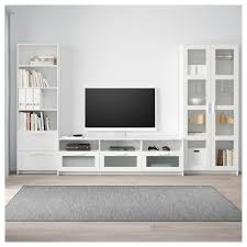 Brimnes Tv Storage Combination Glass Doors White 126x16 1 8x74 3 4 Ikea Living Room Tv Living Room Tv Wall Glass Cabinet Doors