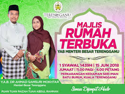 National martial carnival of the minister of terengganu cup 2019 date: Rumah Terbuka Mb Terengganu