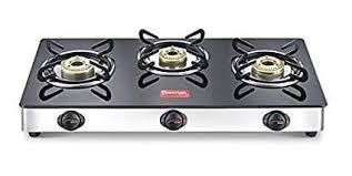 It comes with individual pan supports which give durability and steadiness to our pots or vessels when we will place them on it. Prestige Marvel Plus Stainless Steel 3 Burner Gas Stove Gtm 03 Lss