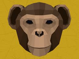 Blinking Monkey Monkey Character Modeling Monkey Design