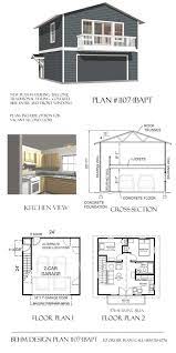 Browse small ranch, 2 bedroom, open concept, basement, garage & more designs! Apartment Garage Plans 1107 1bapt Garage Apartment Plan Small House Plans Apartment Plans