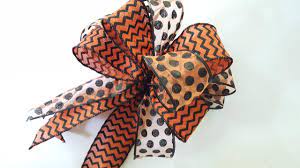 One of my favorite things to do is decorate my door for the holidays. How To Make A Bow Diy Double Bow Dollar Tree Ribbon Youtube