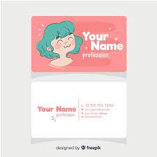 Usually, it is seen printed onto a standard card stock, but advancements in card. Hand Drawn Kawaii Business Card Template Free Vector Freepik Freevector Bu Illustration Business Cards Graphic Design Business Card Cute Business Cards