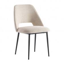 Belmont Fabric Dining Chair Cream In 2020 Fabric Dining Chairs Dining Chairs Chair