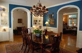 We love the idea of creating a dedicated space to workout at home! Imparting Grace Decorating My Dining Room