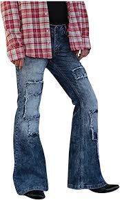 Buy Xiloccer Mens Bootcut Jeans Men S Jeans Pants Work Jeans For Men Aesthetic Jeans Patterned Jeans Straight Fit Jeans Gift Online In Austria B09gvppq7c