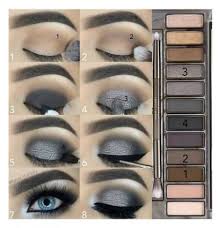 Smokey Eye Makeup For Blue Eyes Step By Step 29 Ideas Makeup Tutorial Ojos Step By Step Smoky Eye Makeup Silver Eye Makeup Eyeshadow For Blue Eyes Makeup Tutorial Eyeshadow