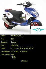 Maybe you would like to learn more about one of these? Cpi Oliver City 50 Price Photos Millage Speed Colours Etc