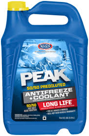 Prediluted Long Life 50 50 Antifreeze Coolant Peak Auto